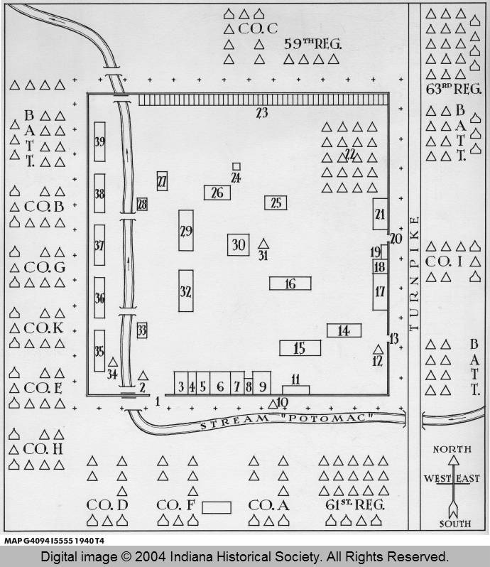 camp morton map