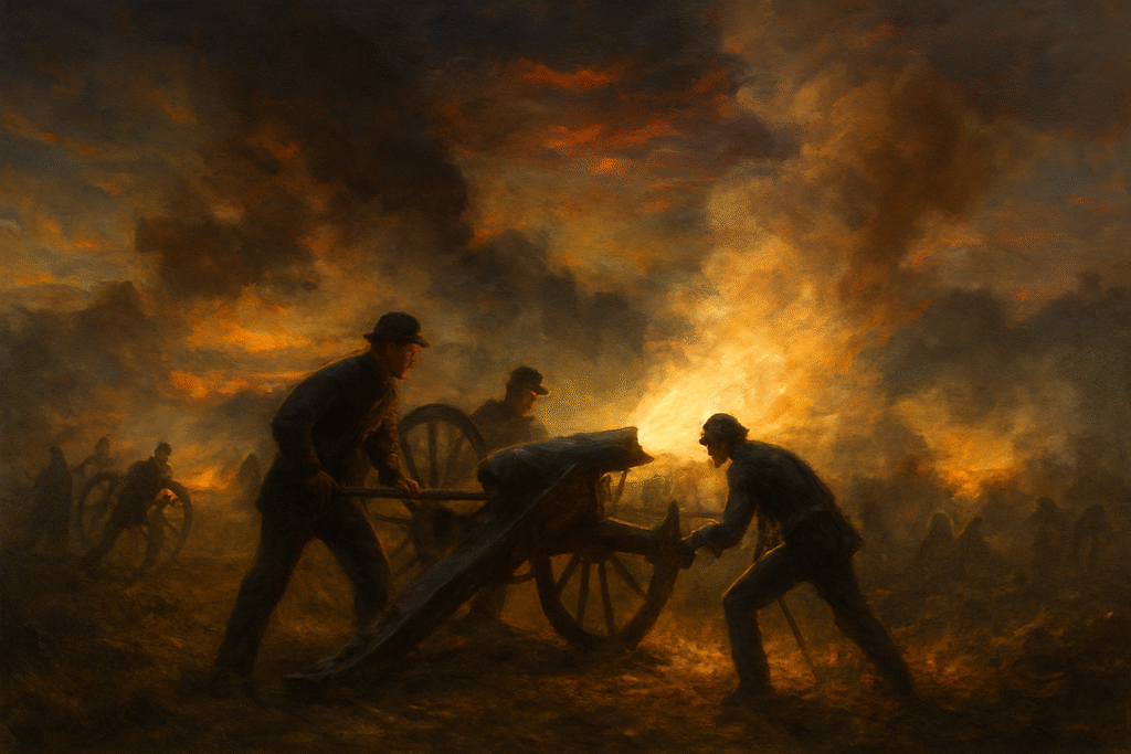 cannons and dusk cannons and dusk